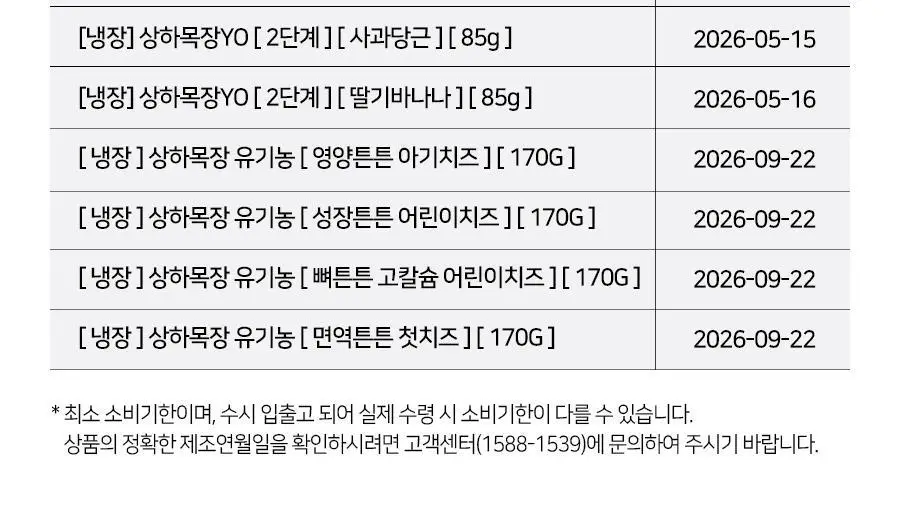 [선물세트] 상하목장 얼려먹는 아이스크림 주스 3종 파티팩 상세페이지 24